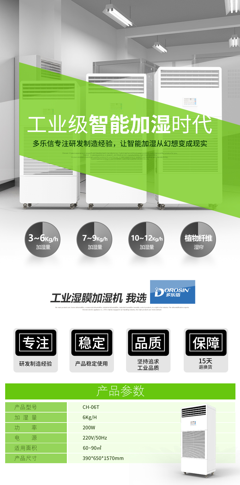濕膜加濕機CH-06T